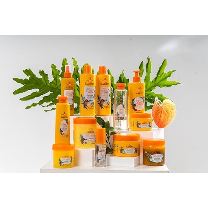 Karites Le Karite Hydrating Hair Serum (60ml) - Paraben Free - Enriched with Shea Butter Esters - Hydrates and Adds Shine - Image 4